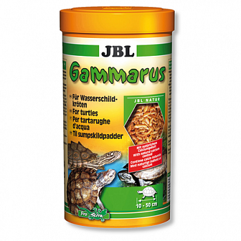 JBL Gammarus Лакомство для водных черепах размером 10-50 см 250 мл (25 г)