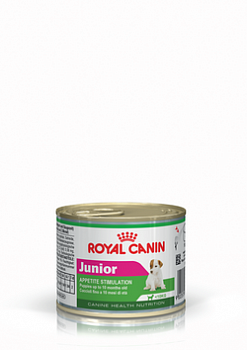 ROYAL CANIN JUNIOR Mousse Консервы д/щенков Мусс ж/б 195г