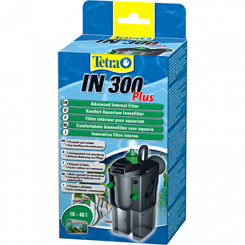 TETRA Tetratec IN 300 plus Внутрений фильтр для аквариумов 10-40 л