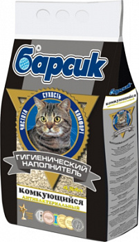 БАРСИК Наполнитель Комкующийся Антибактериальный 4,54 л