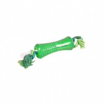 FLAMINGO Shots Игрушка д/собак Сверхпрочный резиновый стик на веревке 15 см