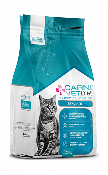 CARNI VD CAT Корм для кошек STRUVITE при МКБ растворение струвитов