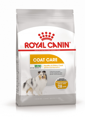 ROYAL CANIN Mini Coat Care Сухой корм д/собак мини пород Здоровье шерсти