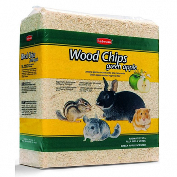 PADOVAN WOOD CHIPS древесные опилки для грызунов с ароматом яблока 14 л