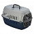 FLAMINGO Transit 2 Переноска для животных до 7 кг, синяя 37x55x36 см