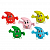 FLAMINGO Puppy Drop Игрушка д/собак, латекс, 9х5х6,5 см