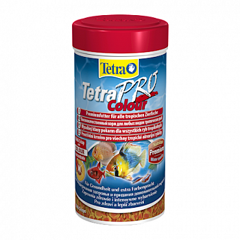 TETRA Pro Color Crisps Корм для всех видов тропических рыб для насыщенности окраса чипсы 500 мл