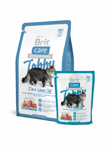 BRIT Care Cat Tobby Сухой корм д/кошек крупных пород, 400 г