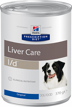 HILL'S Prescription Diet l/d Hepatic Консервы д/собак Диета (При заболевании печени)