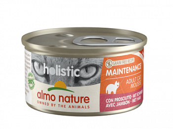 ALMO NATURE Holistic Maintenance with Ham Консервы для кошек с Ветчиной 85 г