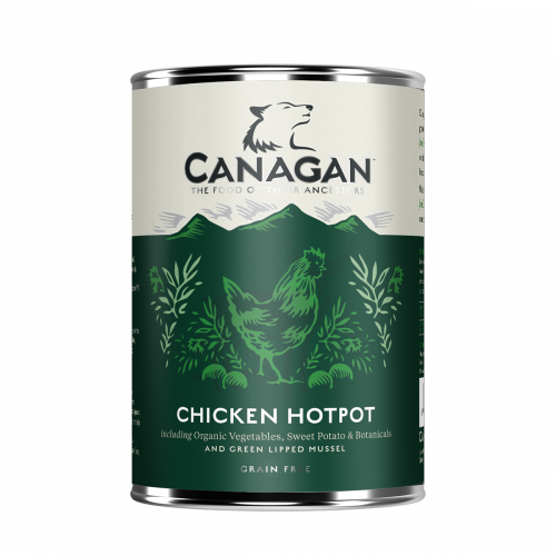 CANAGAN Полнорационный Консервированный корм д/cобак. Куриное рагу 400 г