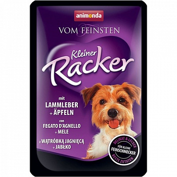 ANIMONDA Vom Feinsten Kleiner Racker Пауч д/собак с печенью Ягненка и яблоком 85 г