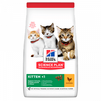 HILL'S SP Kitten Healthy Development Сухой корм д/котят с Курицей