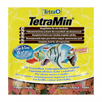 TETRA Min Корм для тропических рыб хлопья 12 г