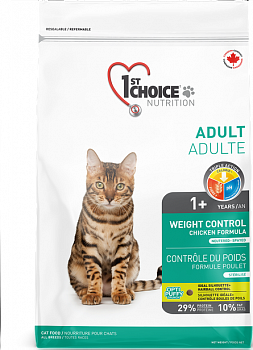 1st CHOICE Weight Control Сухой корм д/стерилиз кошек Контроль веса