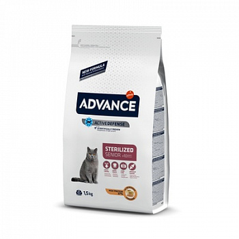 ADVANCE Sterilized 10 Years (Senior) Сухой корм для стерилизованных кошек старше 10 лет