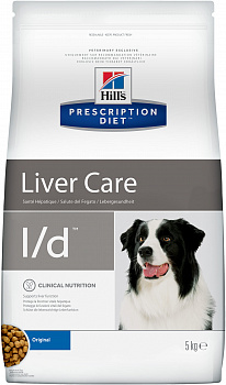 HILL'S Prescription Diet l/d Hepatic Сухой корм д/собак Диета (Проф-ка заболевания печени)
