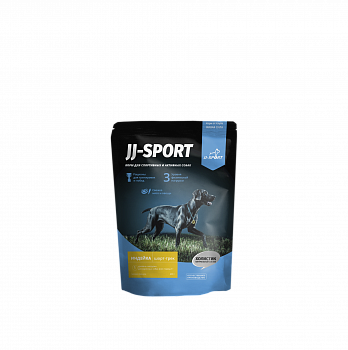 JJ-SPORT Шор-Трек Сухой корм для взрослых собак с Индейкой мелкая  гранула