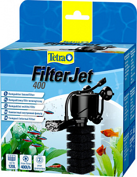 TETRA FilterJet 400 Внутренний фильтр для аквариумов объемом 50–120 л