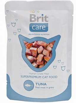 BRIT Care Tuna Пауч д/кошек Тунец 80 г