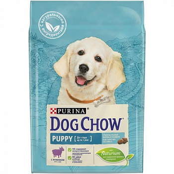 DOG CHOW Puppy&Junior Lamb Сухой корм для щенков с Ягненком