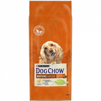 DOG CHOW Mature Сухой корм для собак старше 5 лет с Курицей 14 кг