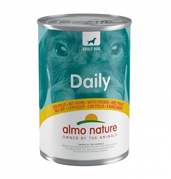 ALMO NATURE Daily Menu Chicken Консервы для собак Меню с Курицей 400 г