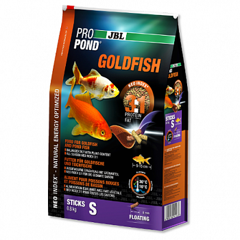 JBL ProPond Goldfish S Основной корм для золотых рыбок маленького размера 6 л (800 г)