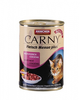 ANIMONDA Carny Adult Консервы д/кошек Коктейль из разных сортов мяса 400 г