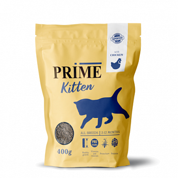 PRIME Корм для котят KITTEN Курица 2-12мес
