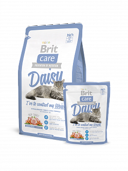 BRIT Care Cat Daisy Сухой корм д/кошек склонных к излишнему весу, 400 г