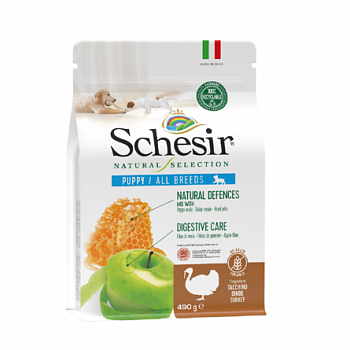 SCHESIR Natural Selection Grain-Free Сухой корм для щенков Индейка