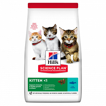 HILL'S SP Kitten Healthy Development Сухой корм д/котят с Тунцом