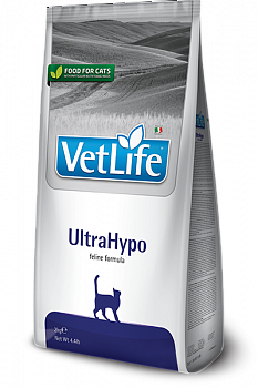 FARMINA Vet Life CAT UltraHypo Сухой корм д/кошек Диета (При пищевой аллергии)