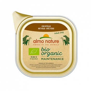 ALMO NATURE Bio Pate Veal Консервы для cобак с Телятиной паштет 100 г