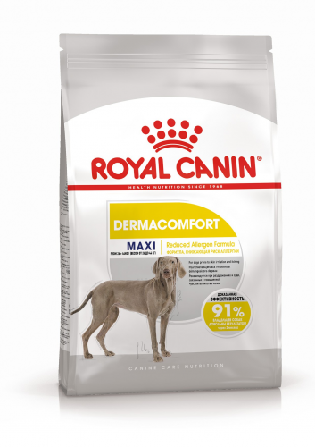 ROYAL CANIN Maxi Dermacomfort Сухой корм д/собак крупных пород с чувствительной кожей