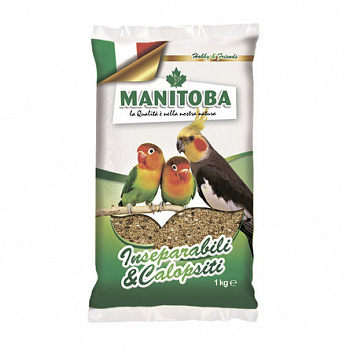 MANITOBA Зерновая смесь для Средних попугаев 1 кг