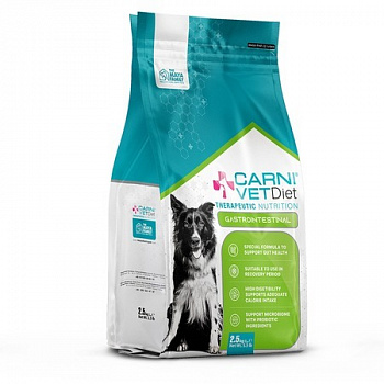 CARNI VD DOG Корм для собак GASTROINTESTINAL при растройствах ЖКТ