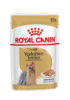 ROYAL CANIN Yorkshire Terrier Adult Пауч д/собак породы Йоркширский терьер Паштет 85г