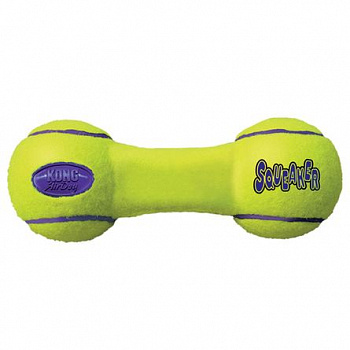 KONG AIRDOG Игрушка для собак Гантель с пищалкой, размер M