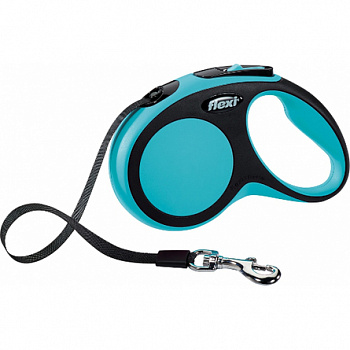 FLEXI New Comfort Рулетка M 5м до 25кг (ремень) синяя