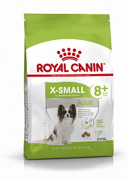 ROYAL CANIN X-Small Adult 8+ Сухой корм д/собак миниатюрных пород старше 8 лет 500г