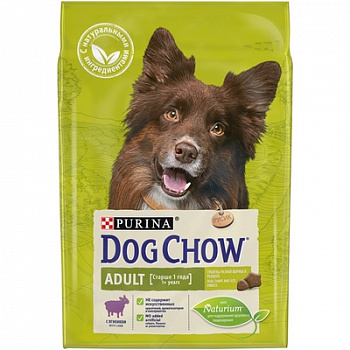 DOG CHOW Adult Сухой корм для собак с Ягненком