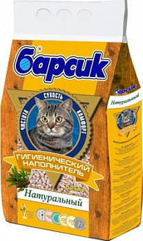 БАРСИК Наполнитель Древесный 4,54 л