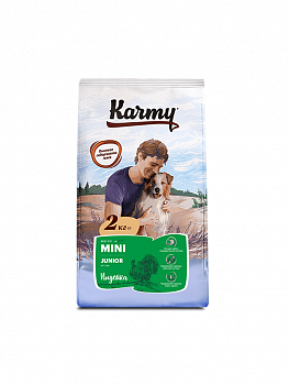 KARMY Mini Junior Сухой корм для щенков мелких пород с Индейкой