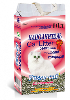 PUSSY-CAT Наполнитель Древесный