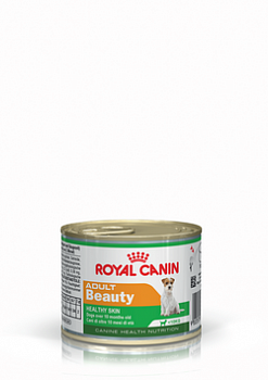 ROYAL CANIN Beauty Mousse Консервы д/собак Здоровая Кожа и шерсть ж/б мусс 195г