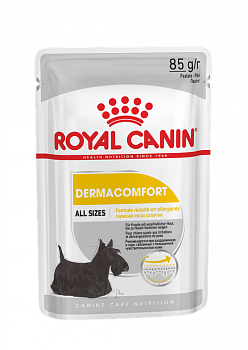 ROYAL CANIN Dermacomfort Пауч д/собак с Чувствительной кожей Паштет 85 г