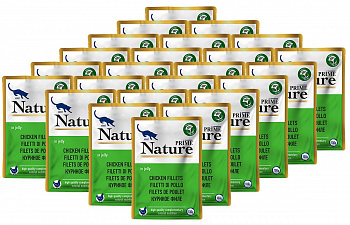 PRIME NATURE Пауч для кошек Куриное филе в желе 100гр*24шт